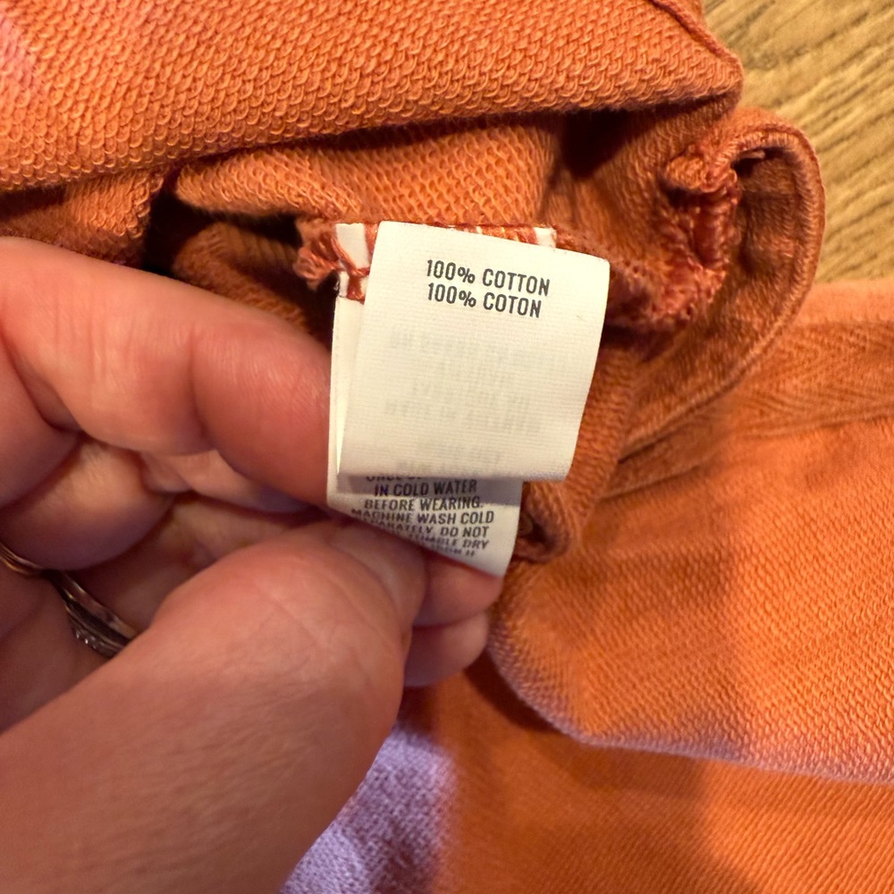 Women’s Aerie Warm Terracotta Long Sleeve Hoodie - Picture 6 of 8